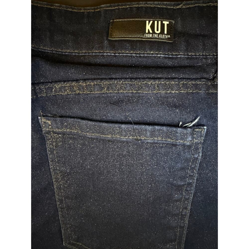 KUT From The Kloth Women’s 6 Connie Ankle Skinny Jeans – Dark Wash Stretch - Picture 7 of 7